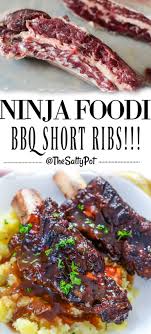 ninja foodi bbq beef short ribs the