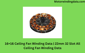 16 16 ceiling fan winding data