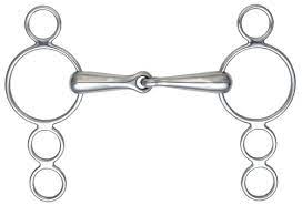 3 Ring Gag Bit by Shires Equestrian