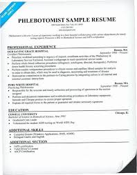 Phlebotomy Resume Sample R8pf Phlebotomy Resume Sample No Experience