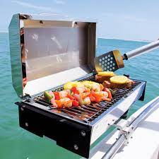 boat grills bbq equipment on the water