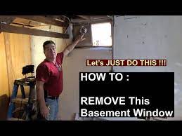 How To Remove A Steel Basement Window