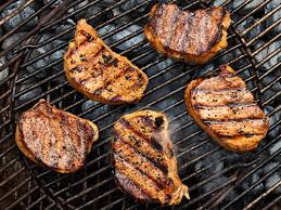 how to cook pork chops on a grill