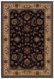 oriental weavers ariana 311k3 black area rug 8 round