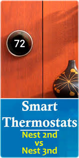 Nest 2nd Vs 3rd Generation Smart Thermostats Key