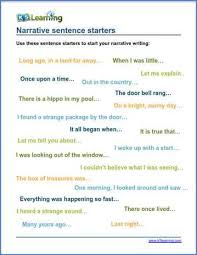 narrative writing practice k5 learning
