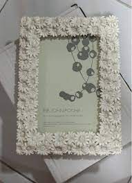 bn john rocha white daisy photo frame