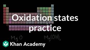 Practice Determining Oxidation States Video Khan Academy