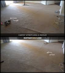 the best carpet repair re stretching