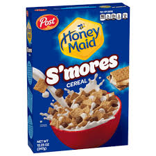 honey maid s mores cereal made with