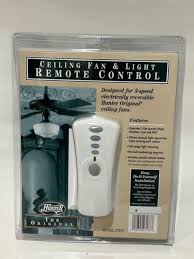 Hunter White Remote Control Lighting