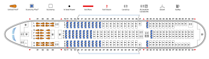 seat map boeing 777 200 united airlines