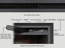 Electric Fireplace Insert