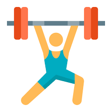 Weightlifting, sport, olympic Free Icon of Freebie olympic sport Icons