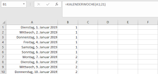 Das jahr 2021 ist kein schaltjahr. Kalenderwoche Funktion Excel Kalenderwoche Aus Datum Ziehen Ionos