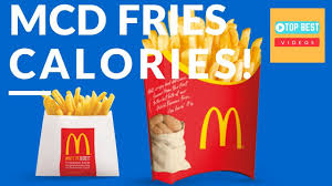 how many calories does a small fries