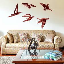 The Flying Birds In Copper Finish Set