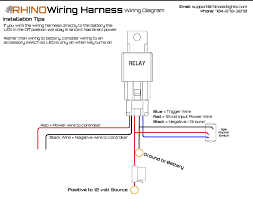 help wiring harness rhino lights llc