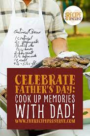 cooking up memories with dad