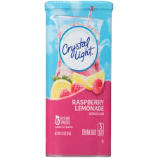 Crystal Light Raspberry Lemonade Drink Mix 6pk 1 8oz Target