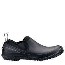 Bogs Mens Urban Walker Waterproof Slip On Shoes Black