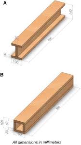 wood beams using textile fabrics