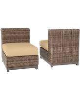 Find many great new & used options and get the best deals for hampton bay torquay cushionguard pewter patio sectional chair slipcover set at the best online prices at ebay! Find Hampton Bay Outdoor Sectionals Deals Martha Stewart