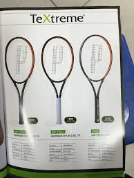 2 Versions Of Textreme Warrior 100 Talk Tennis