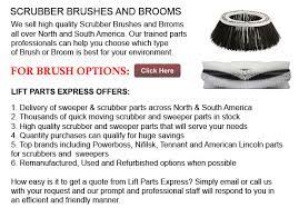 scrubber brushes and brooms
