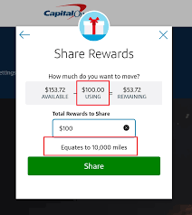 earn and redeem your capital one miles