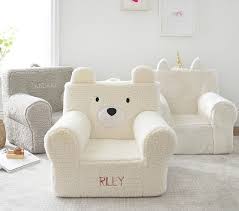 Enjoy free returns and cash on delivery! Gray Cozy Sherpa Anywhere Chair Kids Armchair Pottery Barn Kids