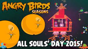 Angry Birds Seasons: All Soul's Day 2015 - YouTube
