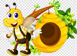 How to draw cartoon bumblebees or bees step 1. Cartoon Bee European Dark Bee Beehive Honey Bee Cartoon Bumblebee Queen Bee Drawing Transparent Background Png Clipart Hiclipart