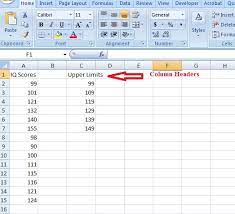 frequency distribution table in excel