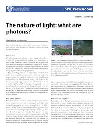 pdf the nature of light what are photons
