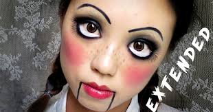 easy halloween makeup creepy cute doll