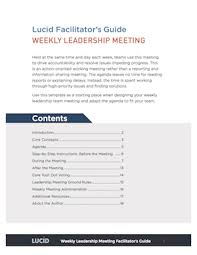 The 4 Meeting Agendas That Drive Strategic Execution Plus