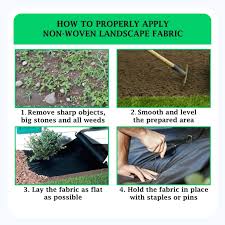weed control fabric landscape nonwoven