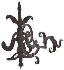 Luxe Ornate Iron Gothic Scroll Hanging