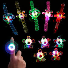 18 Pcs Light Up Rings Bracelets Led Party Favors For Kids Boys Glow In The Dark For Sale Online