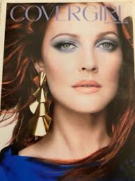drew barrymore cover makeup