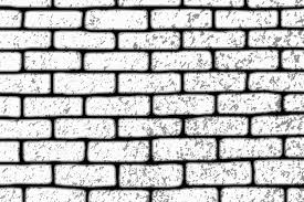 Vector Drawing Of A Brick Wall