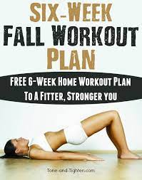 Free 6 Week Fall Workout Plan