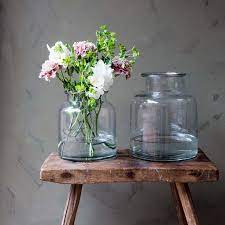 Wide Glass Vases Graham Green