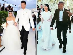 See more of kim kardashian and kanye west on facebook. Kim Kardashian Wedding Dresses To Kanye West Kris Humphries Compared