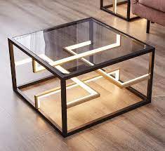 led large coffee table light your home