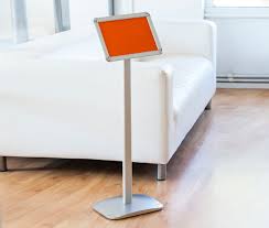 floorstanding snap frame sign holder