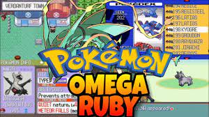 New Completed GBA ROM HACK ( Pokemon Omega Ruby) - YouTube