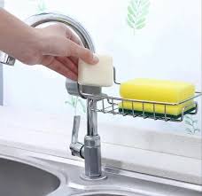 Manual Faucet Soap Scrubbers Sponge