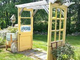 11 Gorgeous Garden Arbors Made From Old